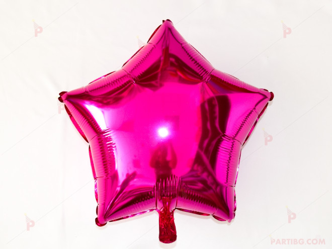 Фолиев балон във формата на звезда циклама | PARTIBG.COM