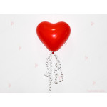 Лента за балони 3 см на 5м. червена | PARTIBG.COM