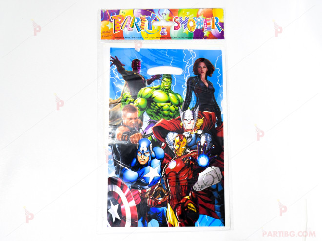 Торбички за лакомства/подаръчета с непобедимите "Avengers" | PARTIBG.COM