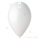 Балони 10 бр. пастел бяло | PARTIBG.COM